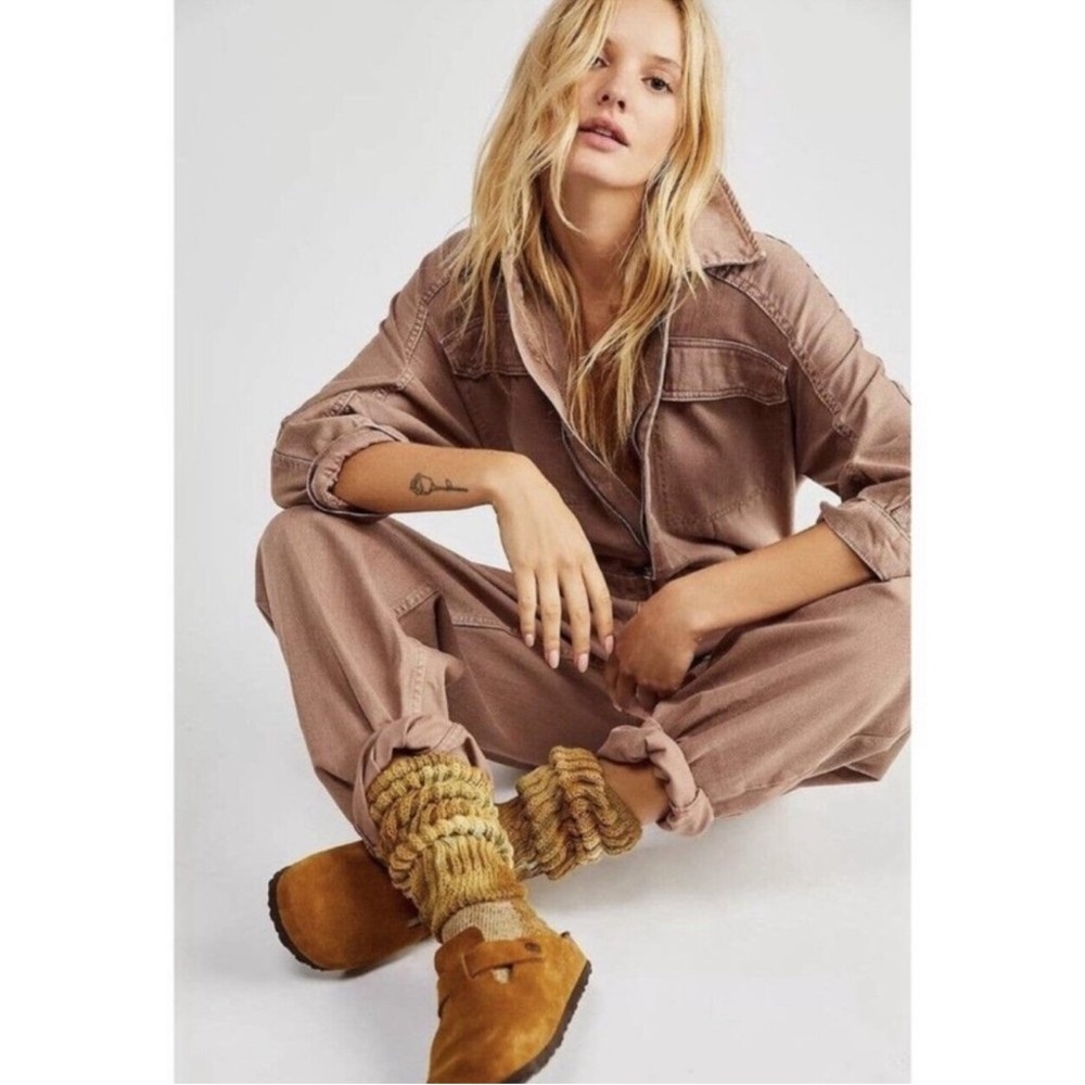 We The Free Sammie denim coverall jumpsuit